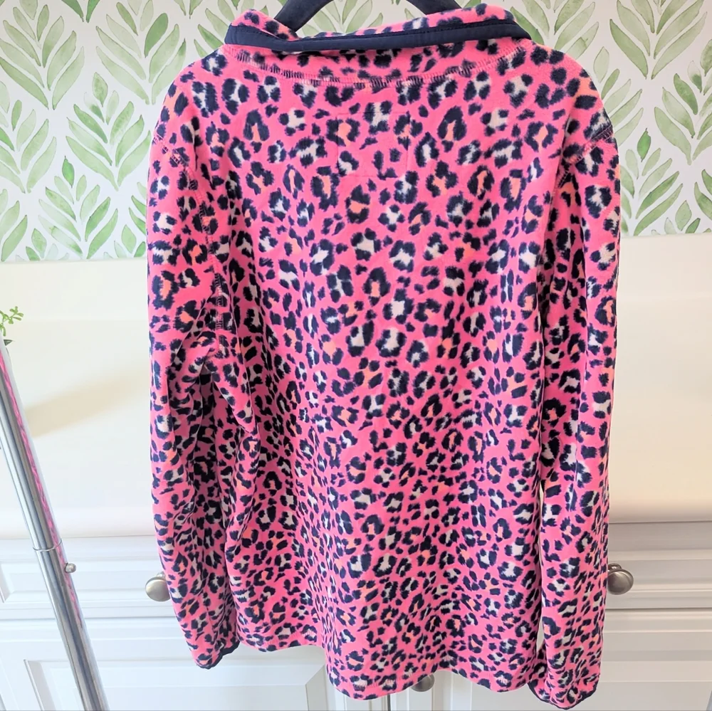 Oshkosh B'gosh Pink Fleece Quarter Zip Pullover Girl's 12